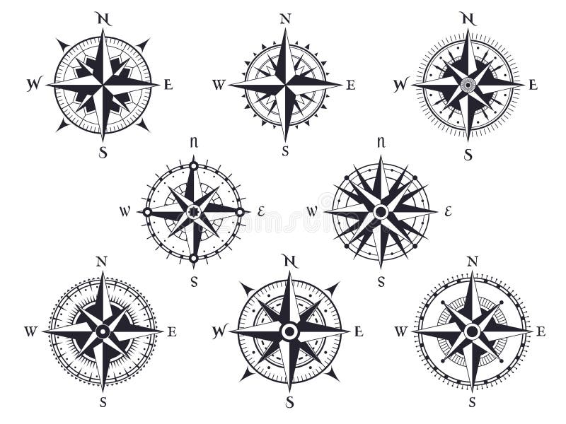 antique compass designs