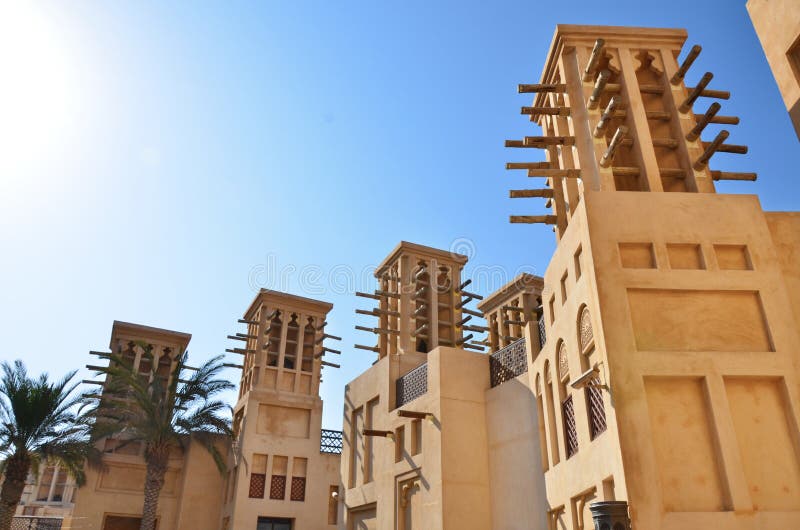 Photo of Wind Towers in Dubai, UAE