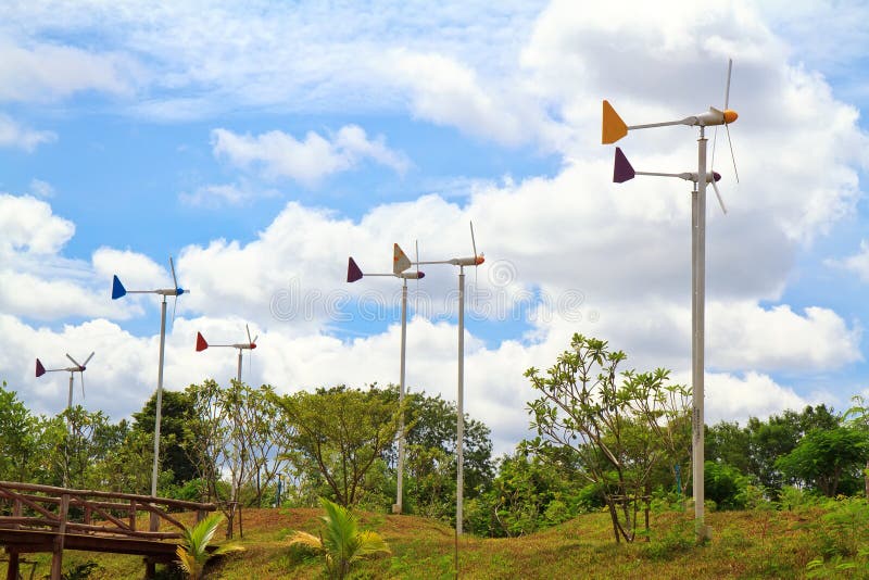 Wind turbine stock image. Image of green, farm, electric 59184087