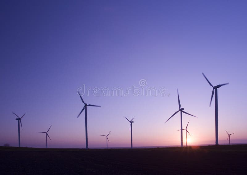 Wind Turbines stock image Wind Turbines stock image