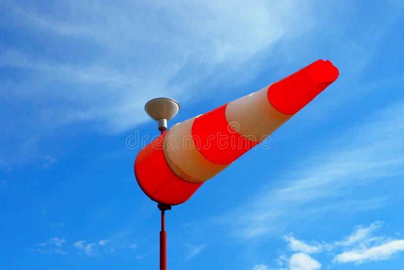 Wind Vane.the Direction of the Wind.Weather Forecast. Stock Photo