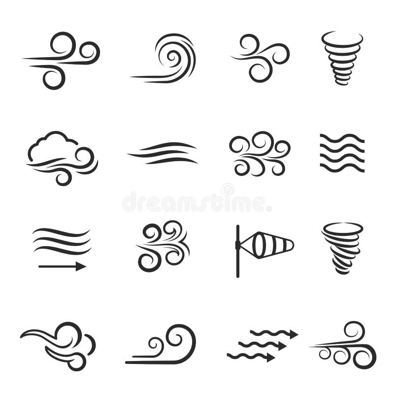 Wind Weather Environment Nature Icon Stock Illustrations – 8,935