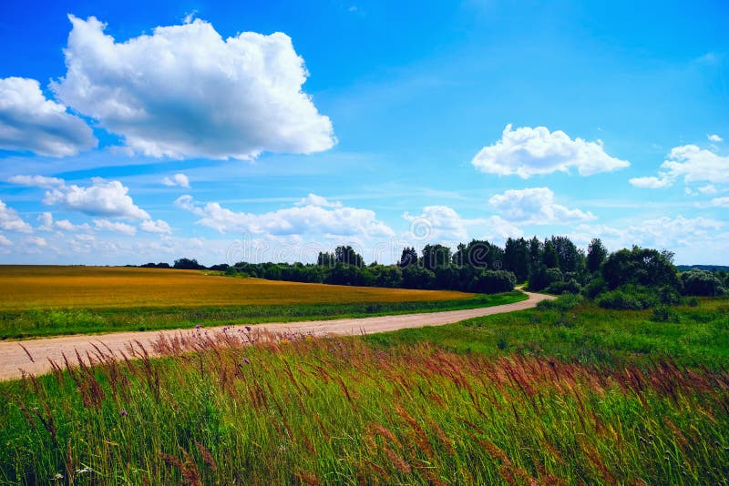 Field Winding Way Stock Photos Download 2,632 Royalty Free Photos