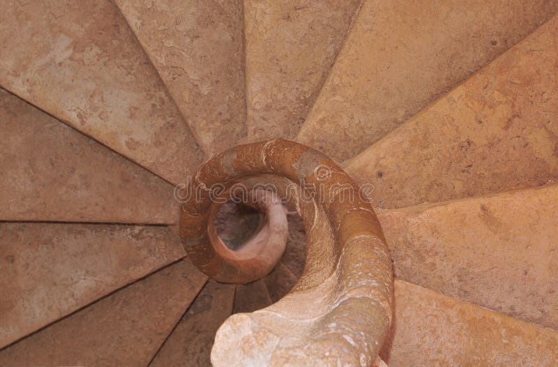 Winding staircase