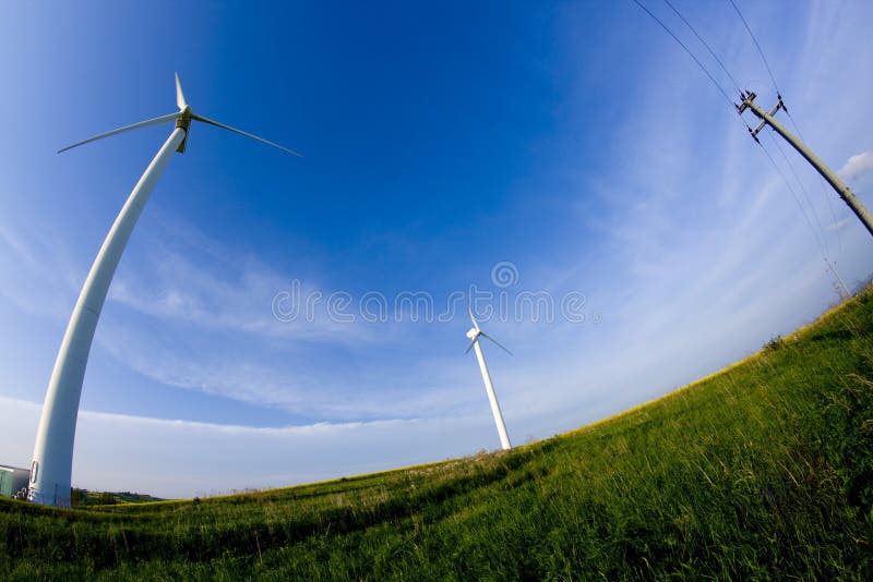 Windmill fisheye look