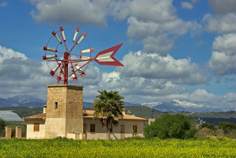 Windmill in Majorca