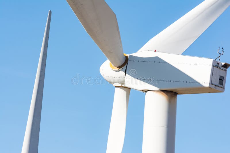 Windmill park in Spain, modern and clean energy stock photo Windmill park in Spain, modern and clean energy stock photo