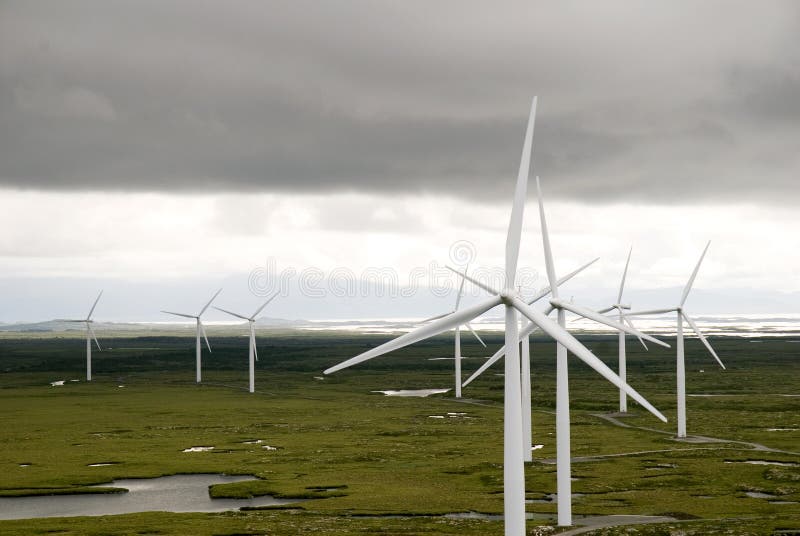 Windmills royaltyfri foto
