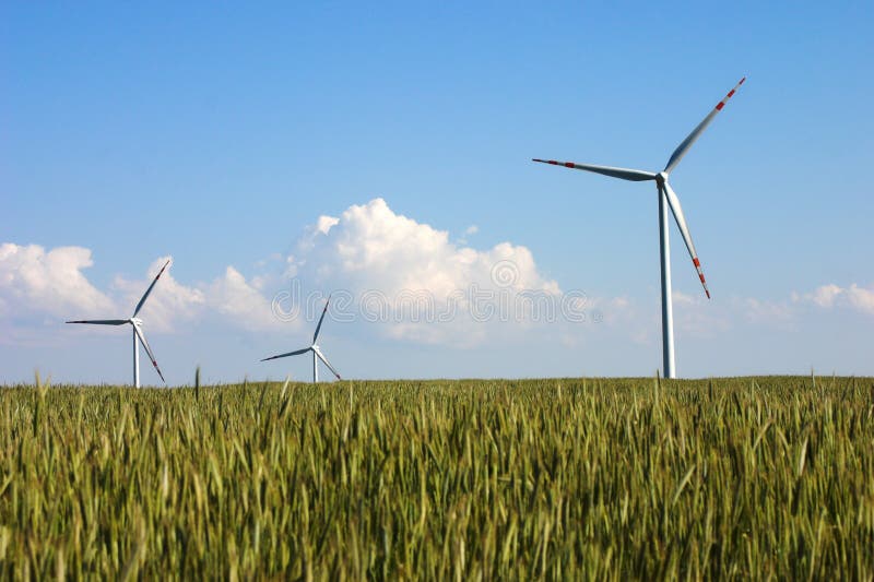 Windmills Stock Image Image Of Production Climate Farm 5439515