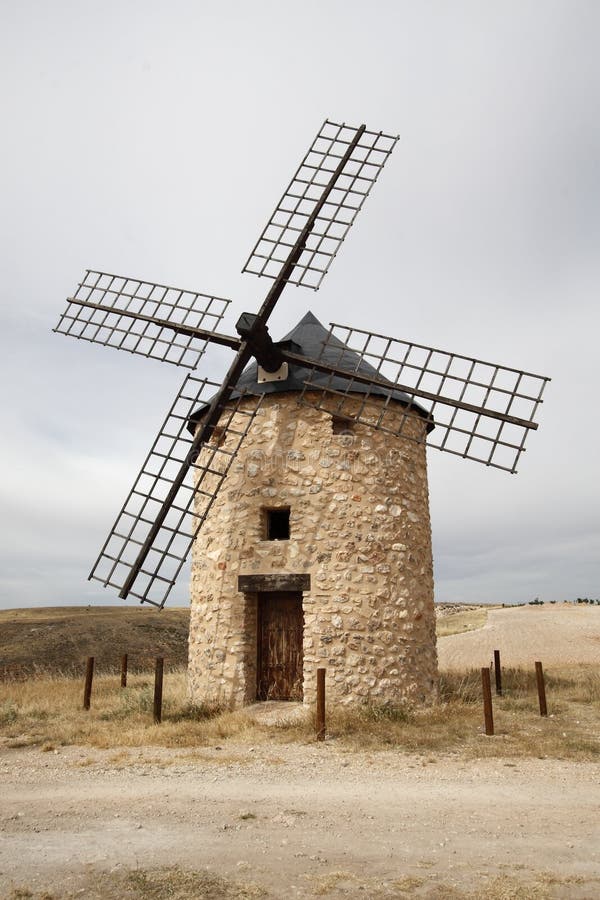 Windmills at Belmonte, Cuenca, Spain