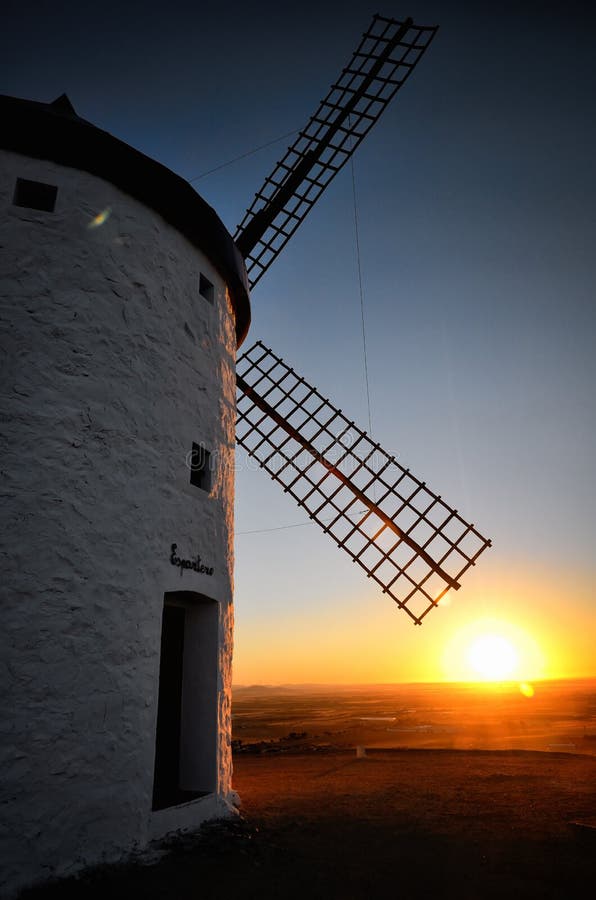 Consuegra is a litle town in the Spanish region of Castilla-La Mancha, famous due to its historical windmills, Espartero is the wi