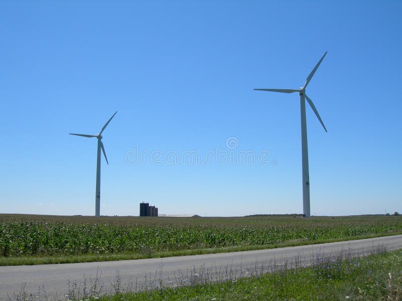 Windmills Over American Landscapes