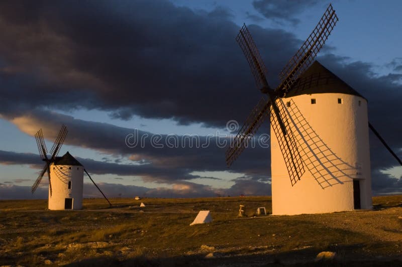 Windmills In Spain