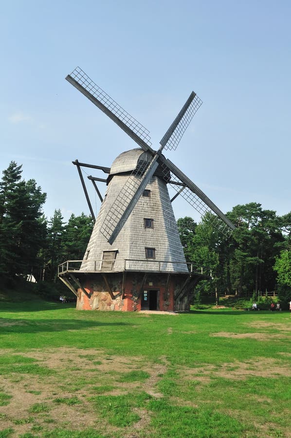 Windmolen royalty-vrije stock foto Windmolen royalty-vrije stock foto