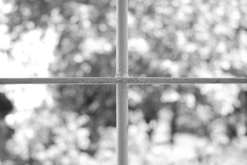 Window bars stock image. Image of inside, rustic, window 56647725