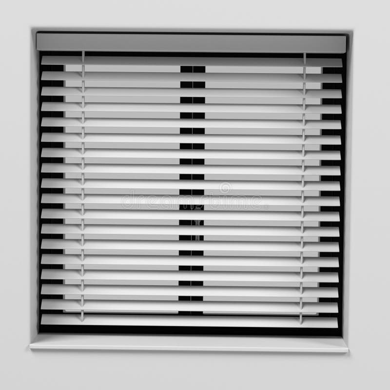 Window with blinds stock illustration. Illustration of home 70696291