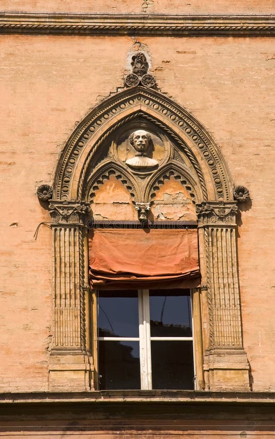 Window of City Council in Bologna Stock Image Image of italy, council