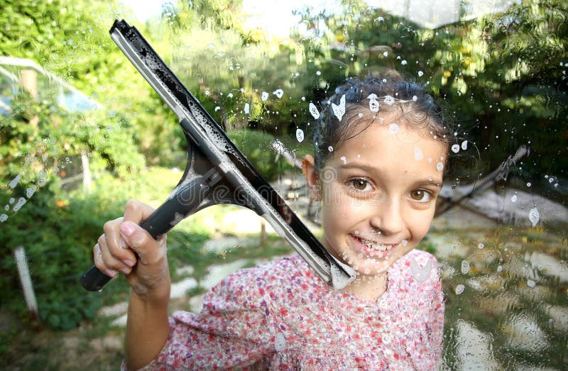Window cleaner stock photo. Image of squeegee, soapy 35052070