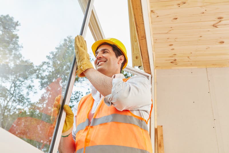 Window construction work