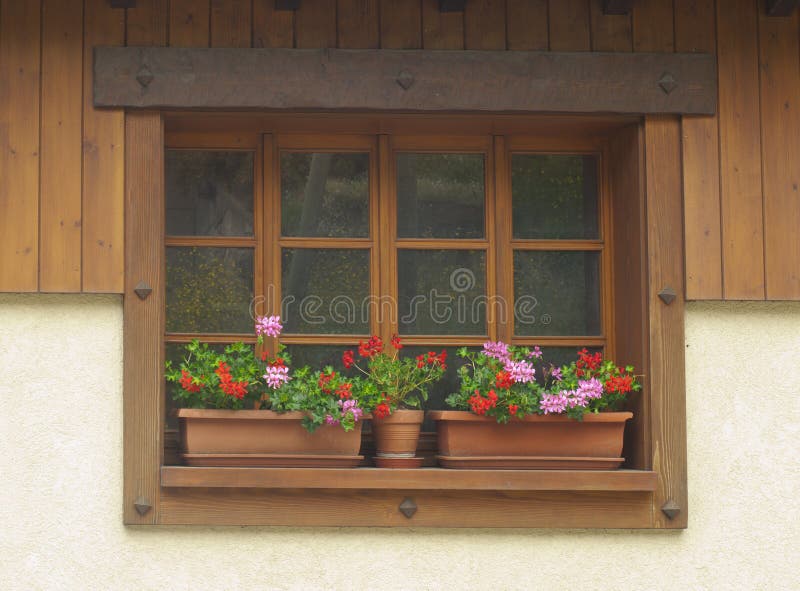 Window Flower Box stock image. Image of beacon, exterior 14755611
