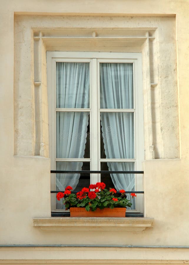 Window with flowers