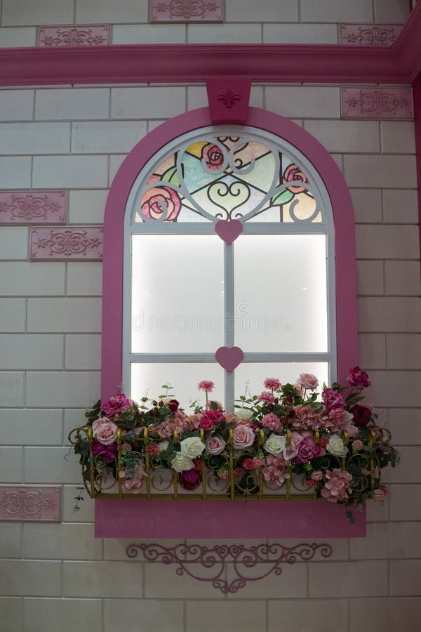 Window and the flowers in Hello Kitty Island