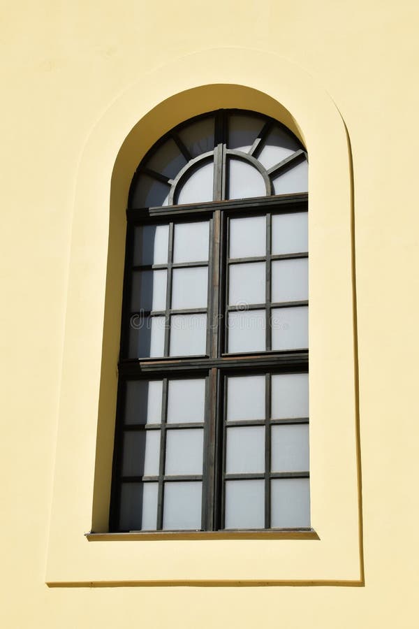 Window of the Great Church royalty free stock photography