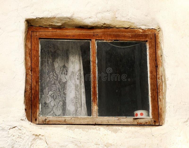 Window of old house