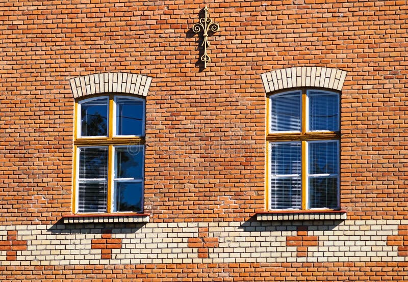 Window of an old house royalty free stock photo