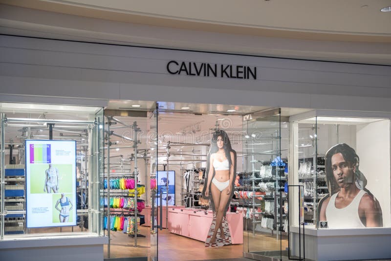 The Window Shop of Calvin Klein Editorial Photography - Image of magic ...
