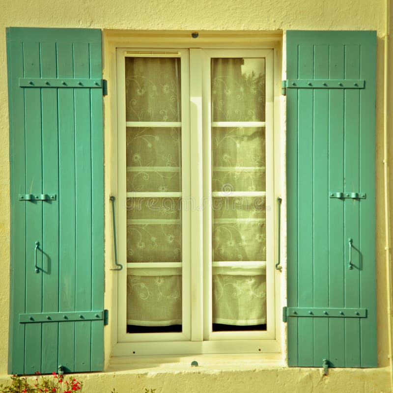 Window shutters stock photo. Image of antique, rustic 47798560