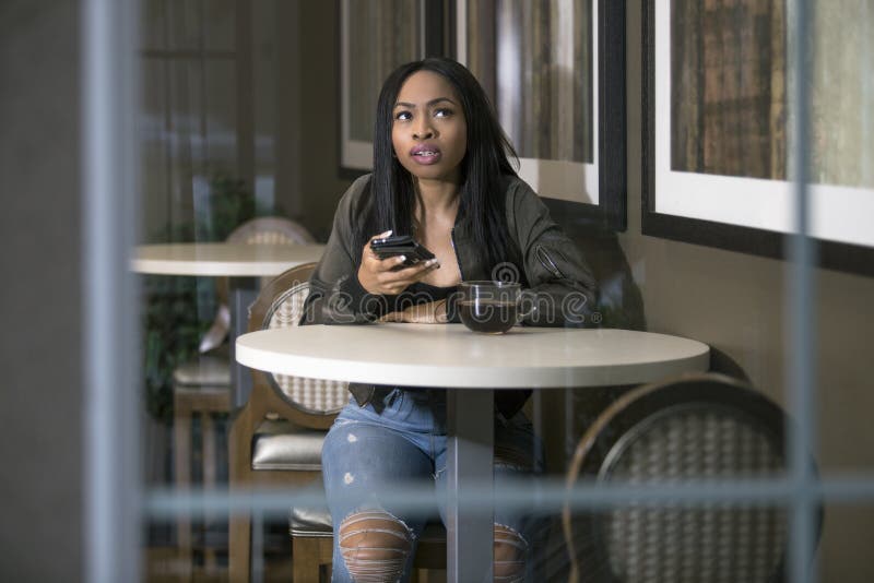 Coffee Shop Server stock image. Image of person, careless 38278041