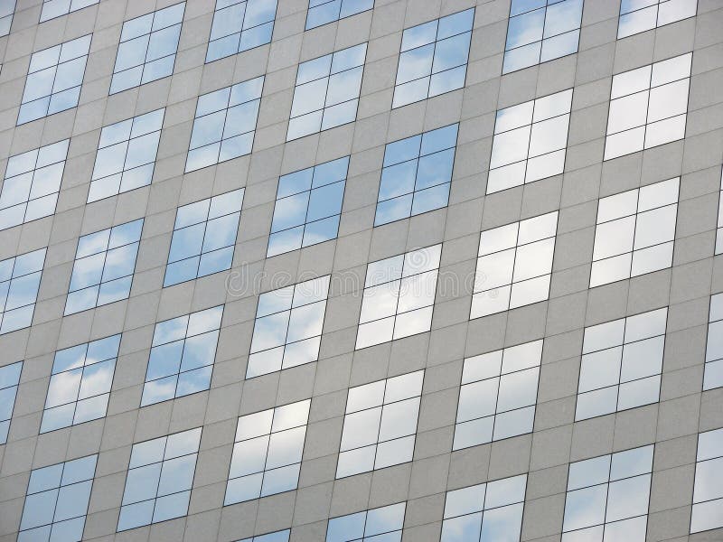 Windows of a modern building