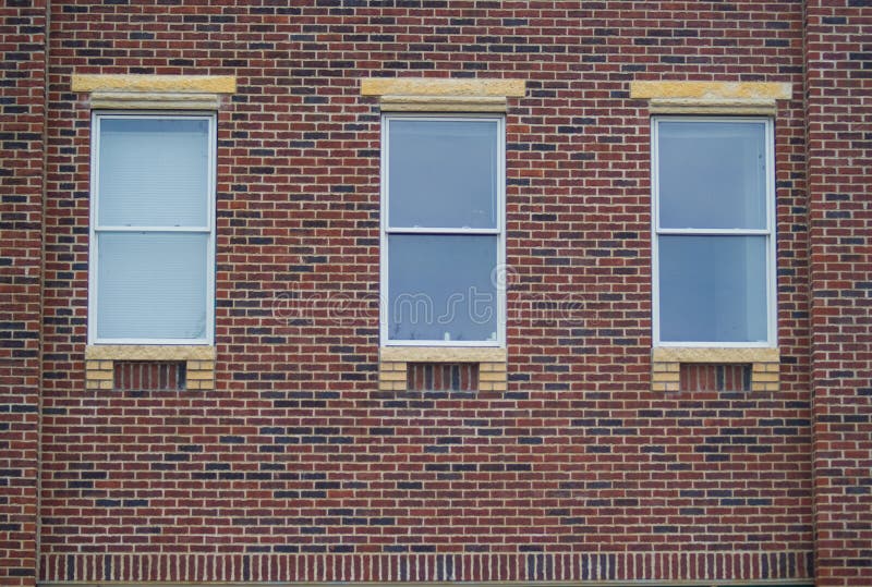 Windows and Brick Wall