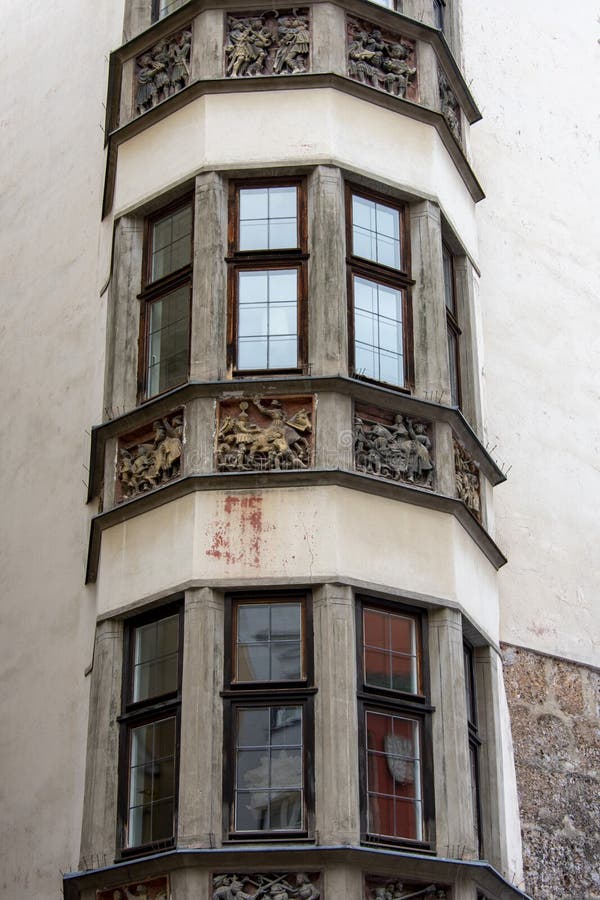 Windows Facade stock photography