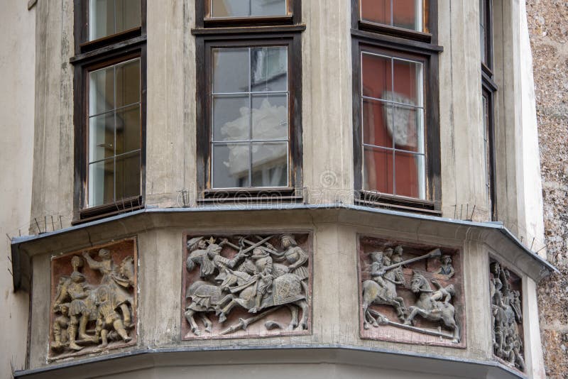 Windows Facade stock photos