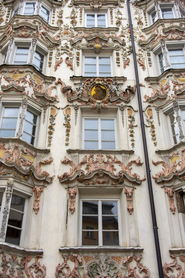 Windows Facade stock photography