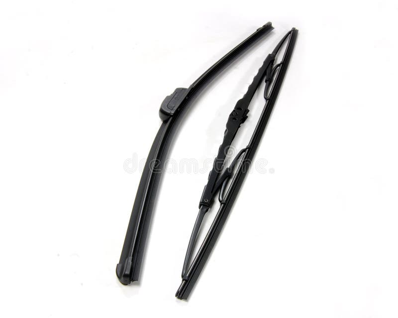 Cars Windshield Wipers Old Style Stock Image Image of