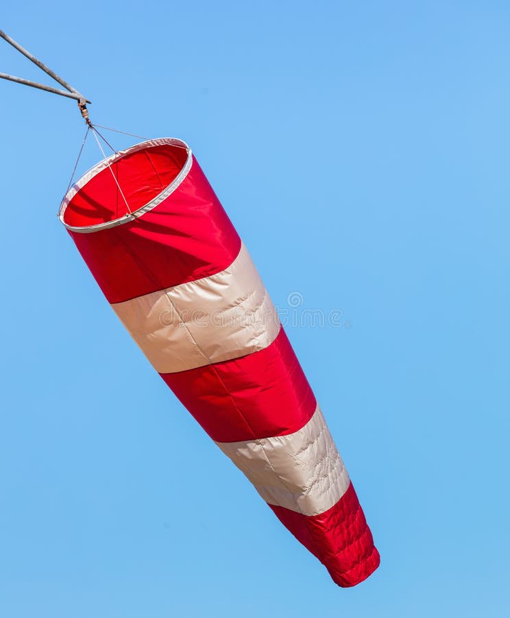 Windsock,a Conical Textile Tube T Stock Photo Image of measurement