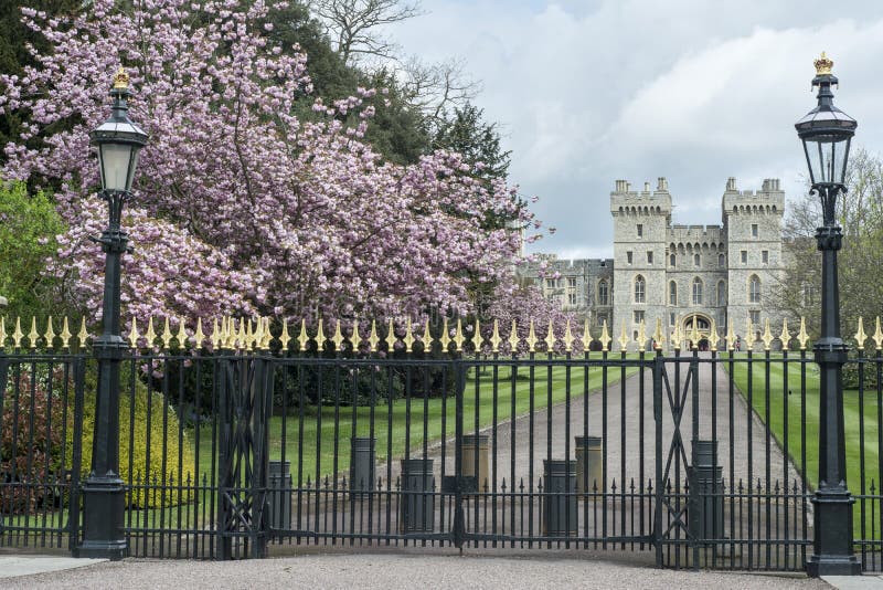 Windsor entrace, United Kingdom stock image