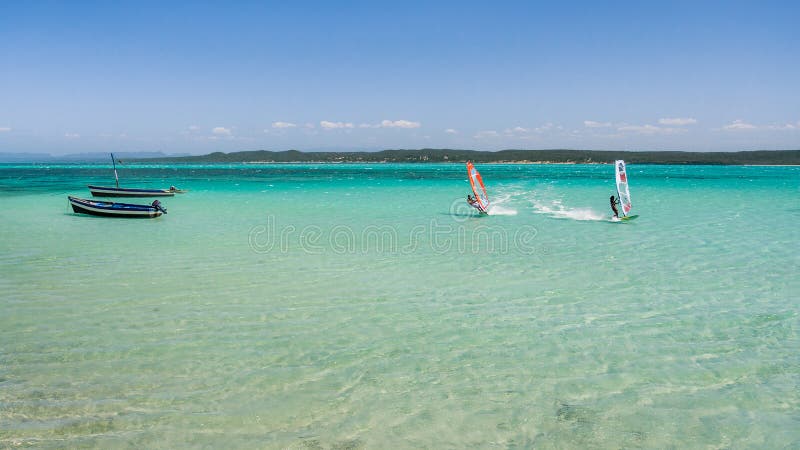 windsurfers στοκ φωτογραφίες windsurfers στοκ φωτογραφίες