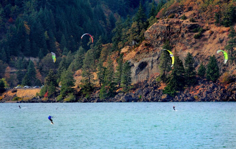 Known as the windsurfing capital of the world, Oregon's Hood River is the perfect place for windsurfing. The Columbia Gorge receives high velocity winds draws sports enthusiasts year round.