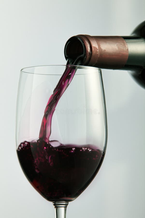 Glass of Wine stock photo. Image of wine, glasses, crystal 84462