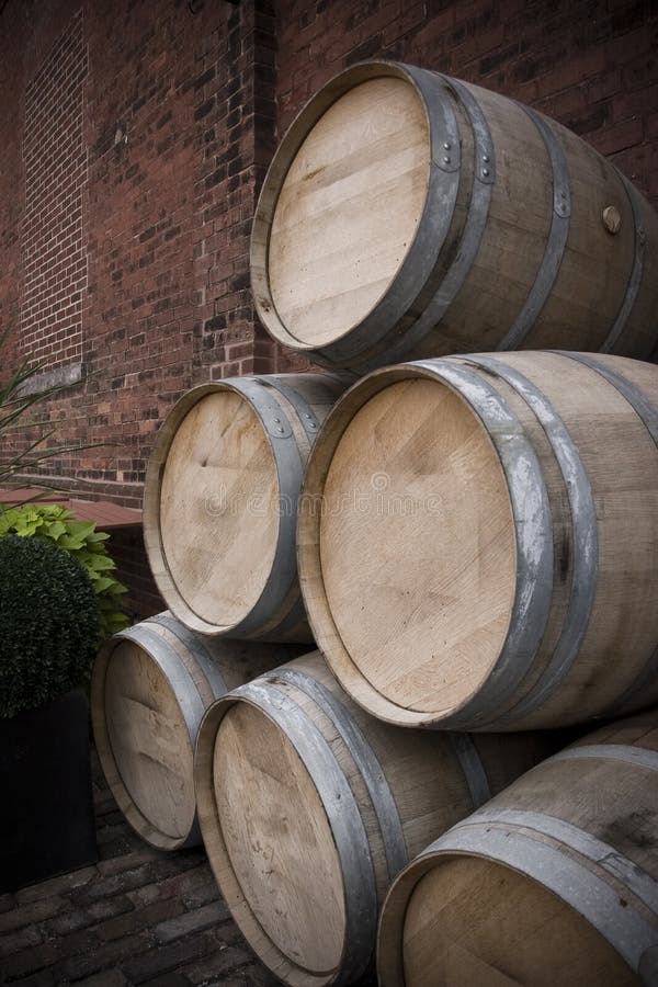 Wine Barrels Picture. Image 6070611