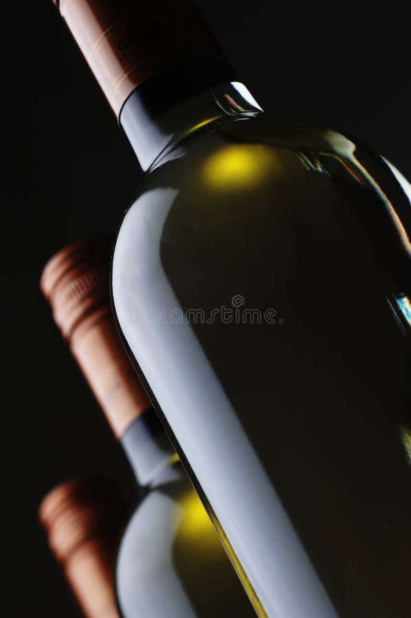 Wine Bottles stock photo. Image of posh, alcohol, reflection 2770928