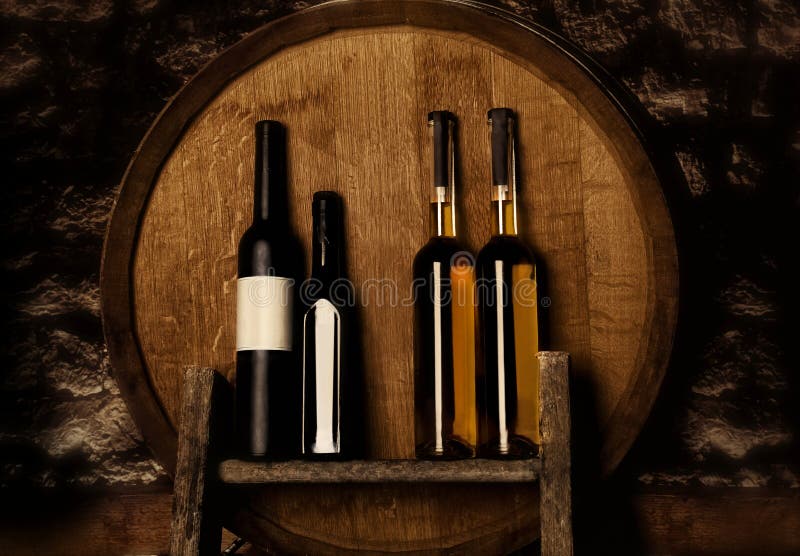 Wine bottles stock photo. Image of vibrant, white, traditional 28834090