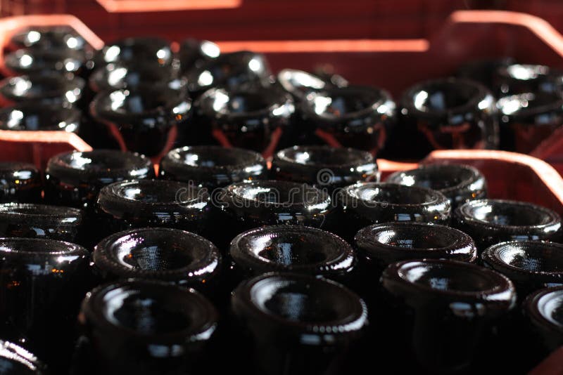 Wine bottles bottoms close up, wine bottles macro. stock images Wine bottles bottoms close up, wine bottles macro. stock images