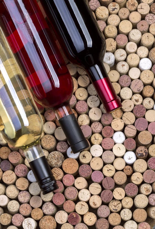 Wine bottles and corks stock image. Image of wine, alcohol 86257621