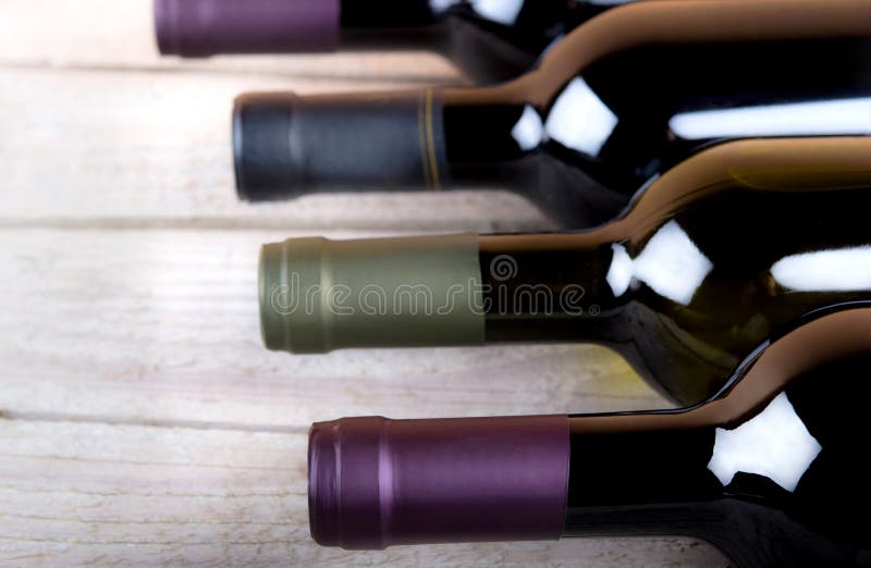 Wine Bottles in Wine Cellar Stock Image Image of cellar, czech 9410041