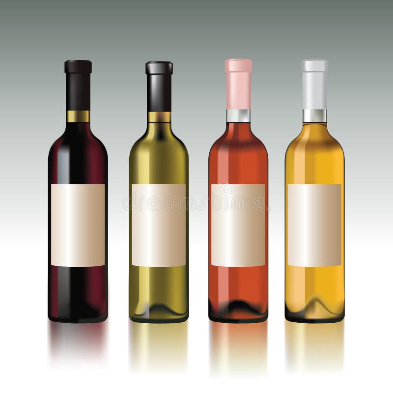 Wine bottles stock illustration Wine bottles stock illustration